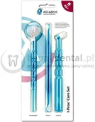 Szczoteczki międzyzębowe - Miradent MIRADENT I-Prox CARE SET - zestaw do samokontroli jamy ustnej (szczoteczka jednopęczkowa + lusterko + kireta) - miniaturka - grafika 1