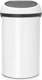 Brabantia Kosz Touch Bin, biały, 60 l - Kosze na śmieci - miniaturka - grafika 2