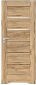 Drzwi wewnętrzne - Drzwi z podcięciem Toreno 60 prawe dąb srebrzysty TORDBS000005 - miniaturka - grafika 1