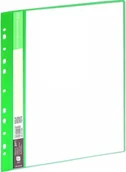 Szkolne artykuły papiernicze - Grand Skoroszyt ofertowy 20 koszulek zielony - miniaturka - grafika 1