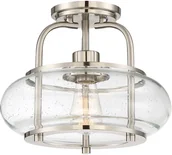 Lampy sufitowe - Elstead Lighting Trilogy Sufitowa QZ-TRILOGY-SFS-BN - miniaturka - grafika 1