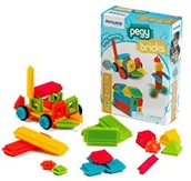 Klocki - Miniland Klocki jeżyki - miniaturka - grafika 1