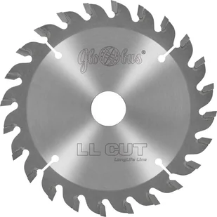 Globus Piła podcinająca HM 125x20x3,2÷4,2/2,2/24Z 1GR8 serii GLOTECH MARATHON 1GR PS627-0125-0003 - Tarcze do pił - miniaturka - grafika 2