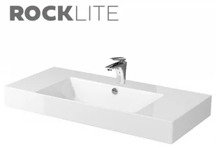 Cersanit Laufen Kartell Umywalka wisząca 46x28x12 cm z otworem na baterię biała H8153350001111 H1089 - Umywalki - miniaturka - grafika 2