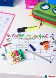 EDDING Zakreślacze mini 10 szt pastelowe niebieskie w woreczku 7/10S/139 7/10S/139 ED - Zakreślacze - miniaturka - grafika 4