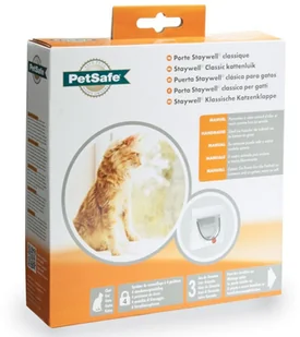 Altranet PetSafe Drzwiczki dla kota bez tunelu Classic 919, białe, 5031 - Pozostałe akcesoria dla kotów - miniaturka - grafika 3