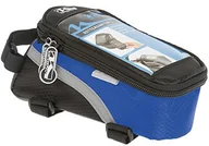 Sakwy rowerowe - M-Wave Rotterdam najwyższa torba na ramę, niebieski 122554 - miniaturka - grafika 1