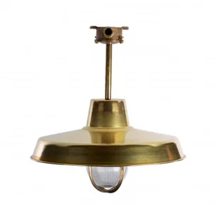 Zumaline Sufitowa LAMPA zewnętrzna A777KSZ Zumaline industrialna OPRAWA mosiężna outdoor IP44 mosiądz przezroczysta A777KSZ - Lampy ogrodowe - miniaturka - grafika 3