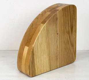 Bisbell Magnetyczny blok na noże 25cm Dąb BMMBO250 - Akcesoria do sztućców - miniaturka - grafika 3