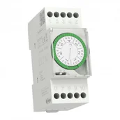 Sterowniki i przekaźniki - Doktorvolt Analogowy przekaźnik czasowy z programem tygodniowym AC 230V 2140 ATS-2WR - miniaturka - grafika 1