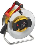 Pozostałe oświetlenie - Brennenstuhl Silver jardi bęben kablowy, szary (1207421) - miniaturka - grafika 1