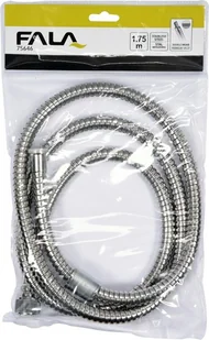 FALA WĄŻ PRYSZNICOWY 1.75M WZMOCNIONY PODWÓJNY SPLOT POLEROWANY 75646 - Węże prysznicowe - miniaturka - grafika 2