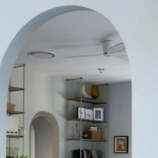 Beacon Lighting Wentylator sufitowy Airfusion Radar  132 cm biały - Wentylatory sufitowe - miniaturka - grafika 4