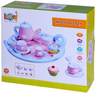 Inna Drewniany Zestaw Herbaciany Kawowy na tacy na Piknik do Kuchni do Sklepu do Kawiarni - Zabawy w naśladowanie dorosłych - miniaturka - grafika 3