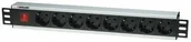 Szafy rack - Intellinet Listwa zasilająca rack 19 230V/10A 8xEURO 3m 207157 - miniaturka - grafika 1
