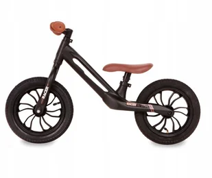 Qplay Rowerek Biegowy Racer Black/brown - Rowerki biegowe - miniaturka - grafika 8