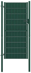 vidaxl Furtka ogrodzeniowa, stalowa, 164 x 100 cm, zielona - Ogrodzenia - miniaturka - grafika 2