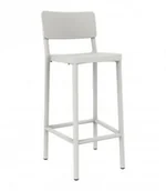 Taborety i hokery - Resol Hoker Lisboa High Stool White 3894 - miniaturka - grafika 1