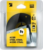 Akcesoria spawalnicze - GYS massivdrahtrolle ze stali nierdzewnej, średnica 100 MM, 0,9 kg, 0,8 MM 086609 - miniaturka - grafika 1