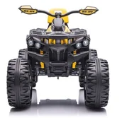 Pojazdy elektryczne dla dzieci - LEAN CARS Quad Na Akumulator QLS-3288 Żółty 9050 - miniaturka - grafika 1