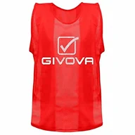 Gadżety dla kibiców - Givova Kamizelka givova Pro Training, czerwony, l CT01 - miniaturka - grafika 1