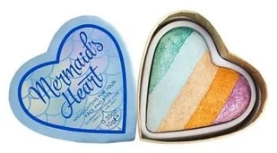 Makeup Revolution I Heart Makeup Mermaids Heart Highlighter 10 g Rozświetlacz do twaczy Makeup Revolution OD 24,99zł - Pozostałe kosmetyki - miniaturka - grafika 5