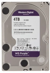 western digital DYSK DO REJESTRATORA HDD-WD40PURX 4TB 24/7 WESTERN DIGITAL HDD-WD40PURX - Nośniki danych - miniaturka - grafika 2