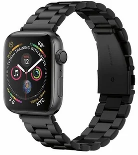 Spigen Pasek Band Modern Fit Apple Watch 44 S4 / 42mm S1-3, czarny 8809613768824 - Akcesoria do smartwatchy - miniaturka - grafika 12