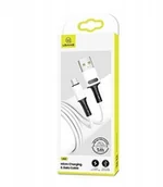 Kable USB - USAMS Kabel Microusb Fast Charge 1M Biały - miniaturka - grafika 1
