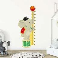 Zabawki kreatywne - Ambiance Sticker Samoprzylepne naklejki na dach | Słoń cyrkowy - Dekoracja ścienna do pokoju dziecięcego | 140 x 60 cm col-SAND_A115_140x60 - miniaturka - grafika 1