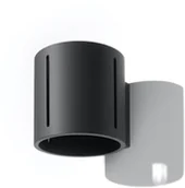 Lampy ścienne - Sollux Lighting Lampa ścienna Topa up/down, czarny korpus - miniaturka - grafika 1