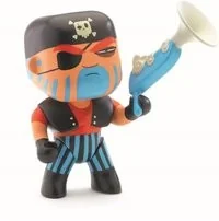 Djeco figurka Arty Toys Pirat Jack Skull - Figurki dla dzieci - miniaturka - grafika 2