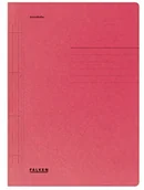 Teczki i skoroszyty - FALKEN Skoroszyt kartonowy Falken 100 szt. A4 czerwony z metalową listwą zaciskową do zapełniania od góry lub od dołu. Wyprodukowano w Niemczech. Certyfikat Błękitny Anioł 80003775 - miniaturka - grafika 1