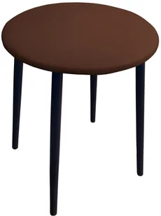 Taboret TRIX D02 brązowy podstawa czarna - Taborety i hokery - miniaturka - grafika 2