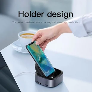 Wielofunkcyjna stacja ładowania telefonu 8w1 Usb C - Stacje dokujące do telefonów - miniaturka - grafika 9