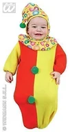 Stroje karnawałowe - Widmann Clown Baby chorągiewka kostium  kostium dziecięcy, Multicoloured WDM3593W - miniaturka - grafika 1