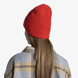 Buff Czapka BUFF Lifestyle Adult Knitted Hat NORVAL FIRE 124242.220.10.00 - Czapki dla dzieci - miniaturka - grafika 4