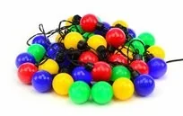 Garthen Oświetlenie - łańcuch party 40 LED kolorowe - Lampy ogrodowe - miniaturka - grafika 3