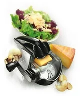 Pojemniki na przyprawy - Ibili Tarka obrotowa 772600 2 ostrza stal nierdzewna - miniaturka - grafika 1