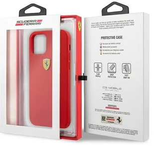 Ferrari FESSIHCP13SRE iPhone 13 mini 5,4" czerwony/red hardcase Silicone hurtel-88423-0 - Etui i futerały do telefonów - miniaturka - grafika 8