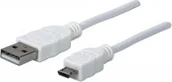 Kable USB - Manhattan Kabel USB USB 2.0 A-St micro-B-St 1,8m 324069 - miniaturka - grafika 1