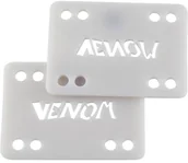 Akcesoria do skatingu - VENOM podkładki 1/8In Risery White WHITE) - miniaturka - grafika 1