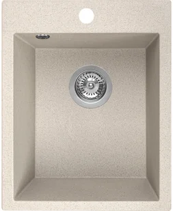 Laveo Chichi beż 1-komorowy - Zlewozmywaki - miniaturka - grafika 4