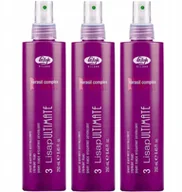 Kosmetyki do stylizacji włosów - Lisap Ultimate Spray Do Prostowania Włosów 3x250ml - miniaturka - grafika 1