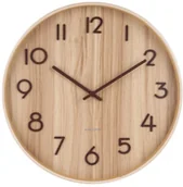 Zegary - Karlsson Zegar ścienny Pure medium light basswood by KA5809WD - miniaturka - grafika 1
