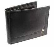 Portfele - Pierre Cardin Portfel Męski Skórzany Skóra Licowa Poziomy Bez Zapięcia YS507.1 8805 - miniaturka - grafika 1