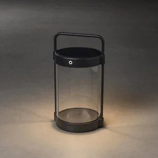 Konstsmide Lampa solarna LED Crotone, ściemniana, USB - Lampy ogrodowe - miniaturka - grafika 2