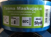 Folie i taśmy malarskie - Taśma Malarska Niebieska Uni-grade 48mm*50 - miniaturka - grafika 1