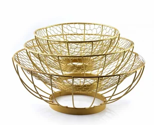 Mondex CEDRIC GOLD Misa dekoracyjna XL - Pojemniki kuchenne - miniaturka - grafika 3