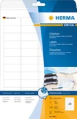 Etykiety do drukarek - Herma Inkjet-Etiketten A4 wei 45,7x21,2 mm Papier 1200 St. - 8864 - miniaturka - grafika 1